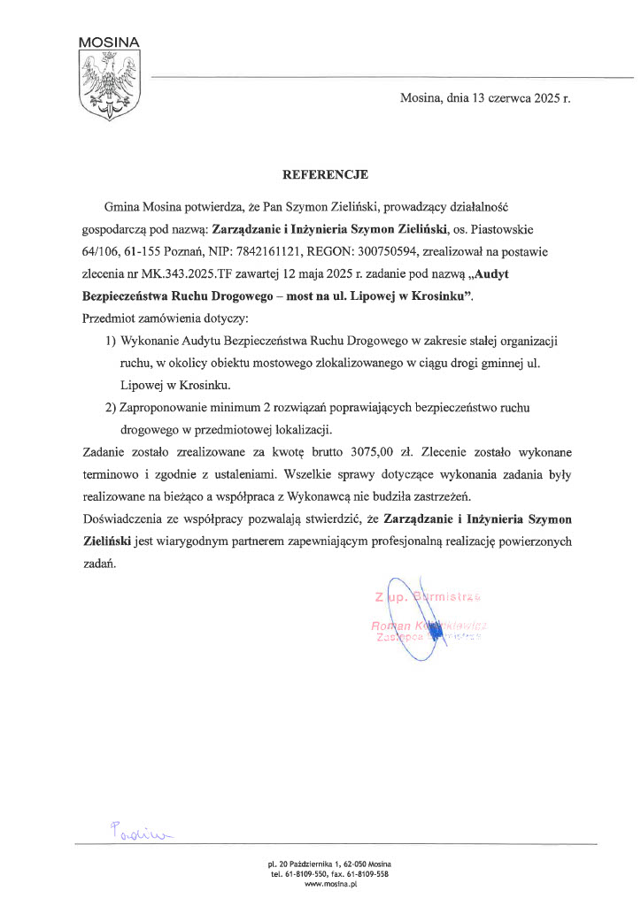 Miniatura referencji Mosina
